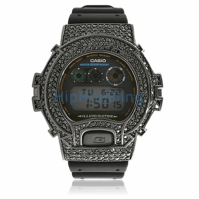 Black Out Your Bling With A Black Iced Out Watch From Hip Hop Bling
