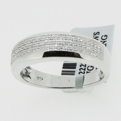Shine Bright With Diamond Silver Rings From Hip Hop Bling