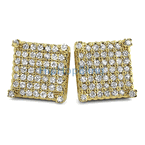 Iced Out Earrings From Hip Hop Bling Will Help You Flash With Every Turn Of Your Head