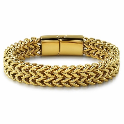 double-franco-gold-stainless-steel-bracelet-4